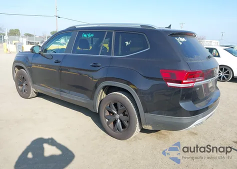 2018 Volkswagen Atlas 3.6L V6 Se/3.6L V6 Se W/Technology from USA, damaged, VIN 1V2DR2CA4JC554812